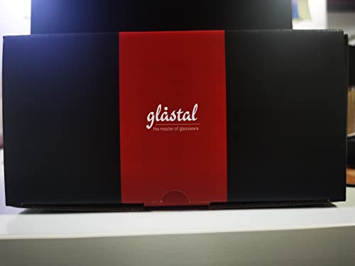 glastal 6x100ml (4oz) Tasses à Espresso en Verre Transparent, Verre à Double Paroi, Verre à Café