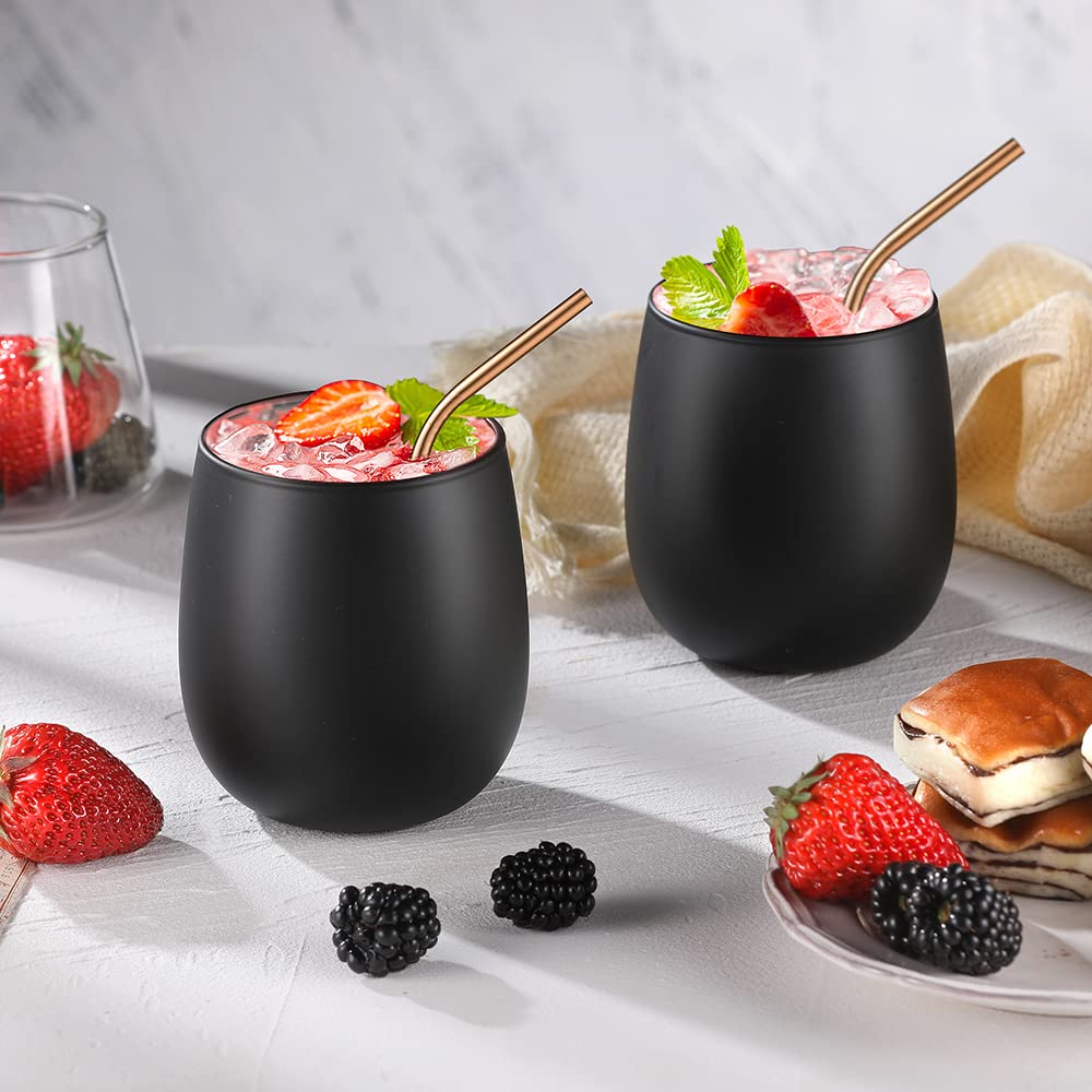 glastal 6x100ml (4oz) Tasses à Espresso en Verre Transparent, Verre à Double Paroi, Verre à Café